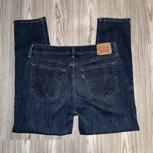 Levi's Women's Dark Blue Wash Boyfriend Jeans Size 30!